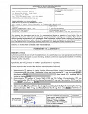 FDAzilla FDA 483 Aspire Pharmaceuticals, Somerset | February 2022