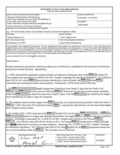 FDAzilla FDA 483 Catalent Indiana, Bloomington | May 2023
