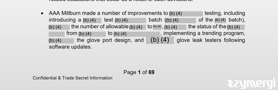 Robin P. Mathew FDA Investigator Mindy M. Chou FDA Investigator Victoria Spivak FDA Investigator