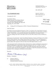 FDAzilla 483 Response Advanced Infusion Solutions, Clinton | Oct 2015