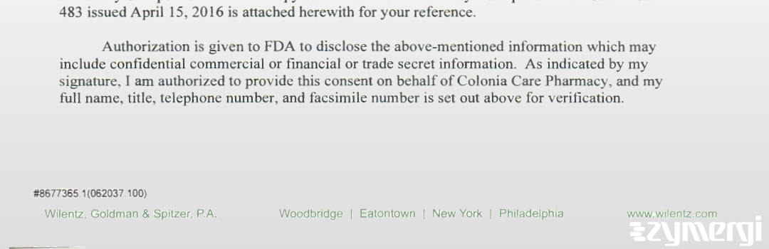 Nicholas A. Violand FDA Investigator 