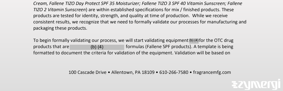 Michele Gottshall FDA Investigator 