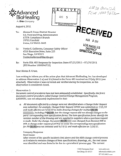 FDAzilla 483 Response Shire Regenerative Medicine, La Jolla | 2011