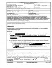 FDAzilla FDA 483 Absolute Pharmacy, Lutz | November 2014