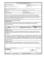 FDAzilla FDA 483 Adonis, Corona | November 2023