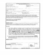 FDAzilla FDA 483 Advanced Cosmetic Research Laboratories | Jun 2021