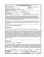 FDAzilla FDA 483 Advanced Orthogonal Equipment, . dba Spinalig | 2015