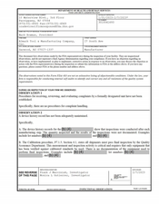 FDAzilla FDA 483 Almark Tool & Manufacturing, Garwood | February 2023