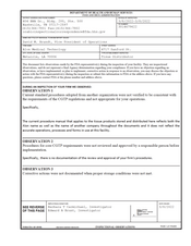 FDAzilla FDA 483 Alon Medical Technology, Metairie | March 2022
