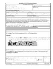 FDAzilla FDA 483 Amandeep Salhotra, M.D, Duarte | May 2024