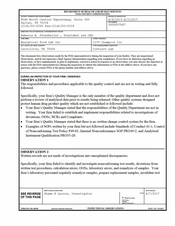 FDAzilla FDA 483 Analytical Food Lab, Carrollton | April 2017