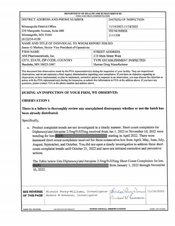 FDAzilla FDA 483 ANI Pharmaceuticals, Baudette | November 2022