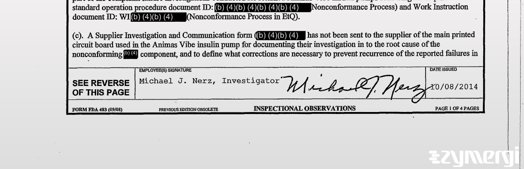 Michael J. Nerz FDA Investigator 