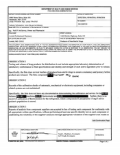 FDAzilla FDA 483 Arnold Professional Pharmacy, Arnold | May 2016