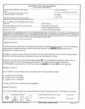 FDAzilla FDA 483 Assurance Infusion, Houston | December 2019