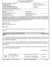 FDAzilla FDA 483 Atlantic Management Resources, Westborough | 2022