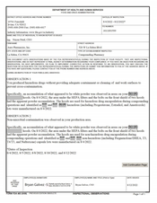 FDAzilla FDA 483 Auro Pharmacies, La Habra | August 2022