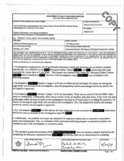 FDAzilla FDA 483 Auxilium Pharmaceuticals, Horsham | April 2014