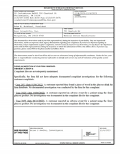 FDAzilla FDA 483 Azer Scientific, Morgantown | December 2023