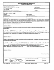 FDAzilla FDA 483 BASF, Quincy | August 2018