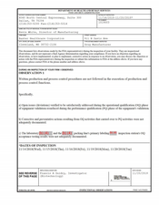 FDAzilla FDA 483 Baxter Healthcare, Cleveland | November 2018