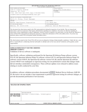 FDAzilla FDA 483 Baxter Healthcare, Medina | September 2021