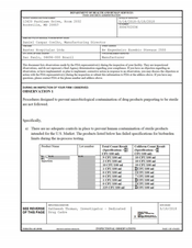 FDAzilla FDA 483 Baxter Hospitalar, Sao Paulo | May 2018