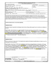 FDAzilla FDA 483 Bayer Health Care, Shawnee | July 2015