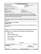 FDAzilla FDA 483 Bio-Thesiometer USA, Cleveland | January 2018