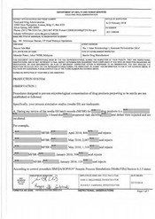 FDAzilla FDA 483 Biocon Sdn Bhd, Johor Bahru | February 2018