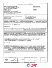 FDAzilla FDA 483 Biomedical Research Foundation of Northwest L | 2017