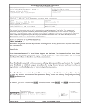 FDAzilla FDA 483 Biomic Sciences, dba ION Intelligence of Natu | 2023