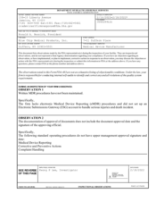 FDAzilla FDA 483 Blue Chip Medical Products, Suffern | February 2022