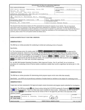 FDAzilla FDA 483 BRI Institutional Review Board, Houston | Oct 2010