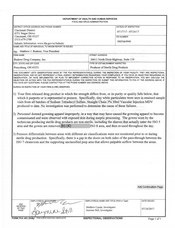 FDAzilla FDA 483 Buderer Drug, Perrysburg | July 2017