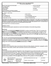 FDAzilla FDA 483 Burt's Pharmacy, Newbury Park | October 2022