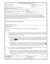 FDAzilla FDA 483 California Pharmacy & Compounding Center | Aug 2014