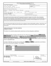 FDAzilla FDA 483 Carestream Health, ., Global R&D Center (Shan | 2018