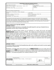 FDAzilla FDA 483 Cargill Animal Nutrition, Giddings | October 2020
