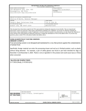 FDAzilla FDA 483 Cargill Meat Solutions, Albert Lea | February 2021