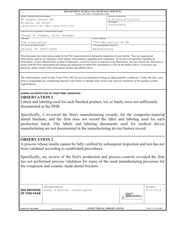 FDAzilla FDA 483 CDB, Leland | September 2019