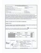 FDAzilla FDA 483 Celltrion, Yeonsu | February 2024