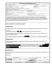 FDAzilla FDA 483 Central Admixture Pharmacy Services, Horsham | 2015