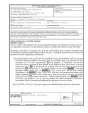FDAzilla FDA 483 Central Admixture Pharmacy Services | Mar 2023