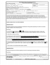 FDAzilla FDA 483 Central Illinois Compounding, . dba Preckshot | 2015