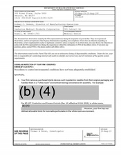 FDAzilla FDA 483 Centurion Medical Products, Howell | August 2019