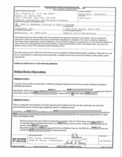 FDAzilla FDA 483 Cerapedics, Westminster | June 2015