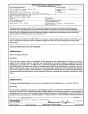 FDAzilla FDA 483  Chamber, Boca Raton | November 2015