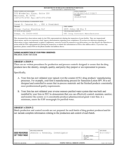 FDAzilla FDA 483 Clover Custom Blending, Tampa | May 2017