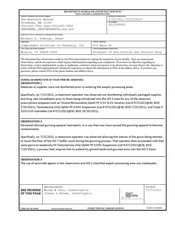 FDAzilla FDA 483 Compounded Solutions in Pharmacy, Monroe | July 2021
